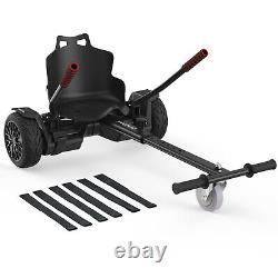 Hoverkart Go Kart Seat for Hoverboard Self Balance Scooter Board 6.5''8.5''10'