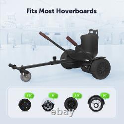 Hoverkart Go Kart Seat for Hoverboard Self Balance Scooter Board 6.5''8.5''10'