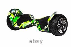 Hyper Green G2 PRO 8.5 All Terrain Off Road Hoverboard UL2272 + HoverBike Pink