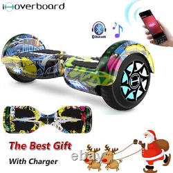 IHoverboad H4 6.5 Hover Board Yellow Electric Self Balance Scooter With Charger