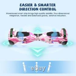 IHoverboard 6.5 Electric Scooter Bluetooth LED Wheels Self Balance Hover Board