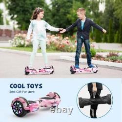 IHoverboard 6.5 Electric Scooter Bluetooth LED Wheels Self Balance Hover Board