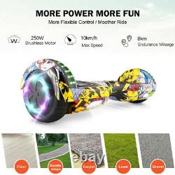 IHoverboard 6.5'' Kids Self-Balance Hover Board Electric&Hoverkart Go Kart Seat