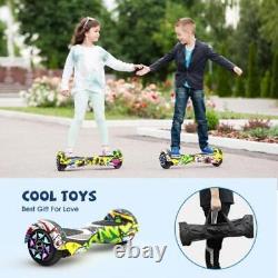 IHoverboard 6.5'' Kids Self-Balance Hover Board Electric&Hoverkart Go Kart Seat