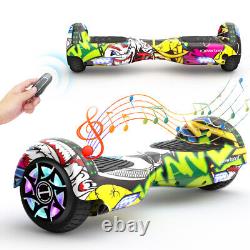 IHoverboard 6.5'' Kids Self-Balance Hover Board Electric&Hoverkart Go Kart Seat