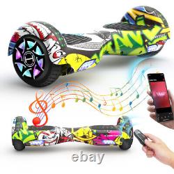 IHoverboard 6.5'' Kids Self-Balance Hover Board Electric&Hoverkart Go Kart Seat