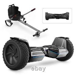 IHoverboard 8.5'' Hoverboard Self Balance Bluetooth Electric Scooter With Go Kart