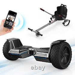 IHoverboard 8.5'' Hoverboard Self Balance Bluetooth Electric Scooter With Go Kart