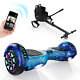 Ihoverboard H1 6.5'' Electric Scooter Bluetooth Led Shelf Balance With Go Kart
