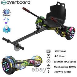 IHoverboard H4 6.5 Self Balance Electric Scooter Led Board Kids Bundle Go Kart