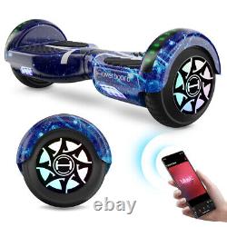 IHoverboard Hover Board 6.5'' Electric Scooter Self Balance Bluetooth LED Wheels