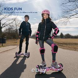 IHoverboard Pink 6.5 Bluetooth Hoverboard Electric Self-Balancing Scooter LED