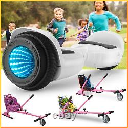 Kids 6.5 Hover board Electric Scooter Self LED Balance Board Go Kart HoverKart