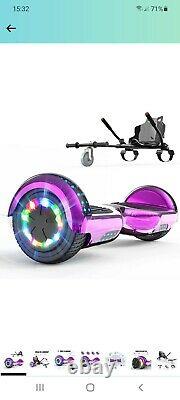 Kids 6.5 Hover board Electric Scooter Self LED Balance Board Go Kart HoverKart