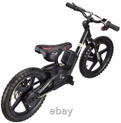 Kids Electric Balance Dirt Bike 200W 16 INCH Removeable Battery Off Road Sur Ron
