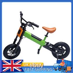 Kids Electric Bike Balance Bike 12 200W 3 Speed 6Ah Battery Gift UK