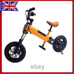 Kids Electric Bike Balance Bike 200W 3 Speed 6Ah Battery Operation Safety USE