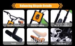 Kids Electric Bike Kids Balance Bike 12 200W 3 Speed 24V 4Ah Battery Kids Gifts