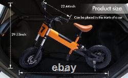 Kids Electric Bike Kids Balance Bike 12 200W 3 Speed 24V 4Ah Battery Kids Gifts