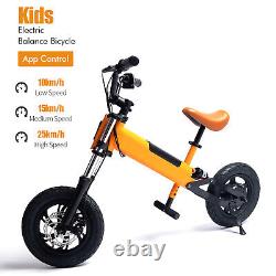 Kids Electric Bike Kids Balance Bike 12 inch 200W 3 Speed 24V 4Ah Battery UK