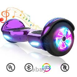 Kids HoverBoard & Hoverkart 6.5 Bluetooth Electric LED Self-Balancing Scooter