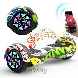 Kids Hover Board 6.5Bluetooth Electric LED Self-Balancing Scooter 2Wheels Board