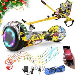 Kids Hover Board&Hoverkart 6.5Bluetooth Electric LED Self-Balancing Scooter