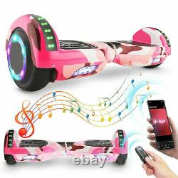 Kids Hover Board & Hoverkart 6.5 Bluetooth Electric LED Self-Balancing Scooter