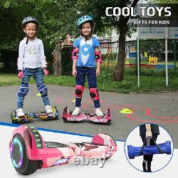 Kids Hover Board & Hoverkart 6.5 Bluetooth Electric LED Self-Balancing Scooter