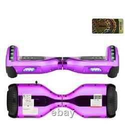 Kids Hover Board & Hoverkart 6.5 Bluetooth Electric LED Self-Balancing Scooter