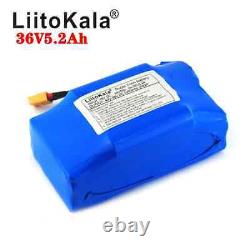 LiitoKala 5200mah 36V 5.2Ah High Drain 2 Wheel Electric Self Balancing Battery