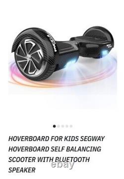 MEGA MOTION 6.5 Self-Balancing 2 Wheel Motor, Bluetooth & LED Lights, Was £209