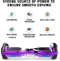 MEGA MOTION Hoverboards&go kart 6.5'' Self Balance Hoverboards Bluetooth for kid