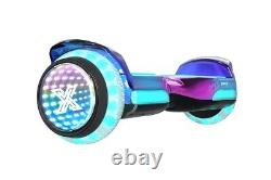 Magenta ZIMX POWER G11 Infinity LED Wheels and LED Footpads Hoverboard UL2272