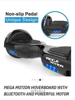 Mega Motion (NEW) Self Balancing Two-Wheel Motor, Bluetooth Speaker & LED Lights