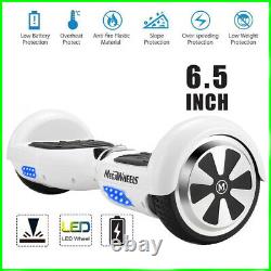 Megawheels 6.5 Hoverboad Self-balancing Electric Scooter with Hoverkart Go Kart