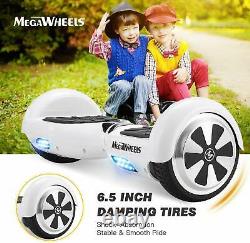 Megawheels 6.5 Hoverboad Self-balancing Electric Scooter with Hoverkart Go Kart