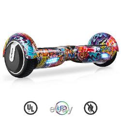 Megawheels 6.5 Inch Electric Self Balancing Hoverboard Scooter LED Wheels Lights