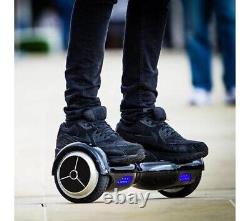 Mekotron Black Hoverboard Segway With Bluetooth & Self Balancing Feature