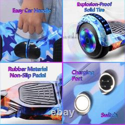New 6.5'' Bluetooth Self Balancing Hoverboard Scooter LED Wheels Speakers Music