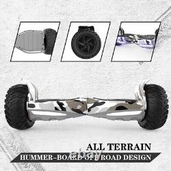 Off road all terrain 700W 8.5 big wheel bluetooth balance hoverboard