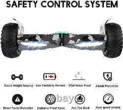 Off road all terrain 700W 8.5 big wheel bluetooth balance hoverboard