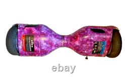 PINK GALAXY DISCO Self-Balancing Hoverboad LED Wheels
