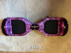 PINK GALAXY DISCO Self-Balancing Hoverboad LED Wheels