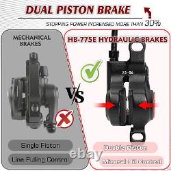 Pair HB-775E E-BIKE Hydraulic Disc Brake Set Electric Scooter Folding Mtb Bike