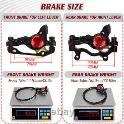 Pair HB-775E E-BIKE Hydraulic Disc Brake Set Electric Scooter Folding Mtb Bike