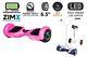 Pink 6.5 Ul2272 Certified Hoverboard Swegway With Led Wheels + Hoverbike White