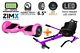 Pink 6.5 Ul2272 Hoverboard Swegway With Led Wheels + Hoverkart Hk4 Purple