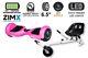 Pink 6.5 Ul2272 Hoverboard Swegway With Led Wheels + Hoverkart Hk5 White