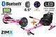 Pink Chrome 6.5 Ul2272 Hoverboard With Bluetooth & Led Wheels + Hoverkart